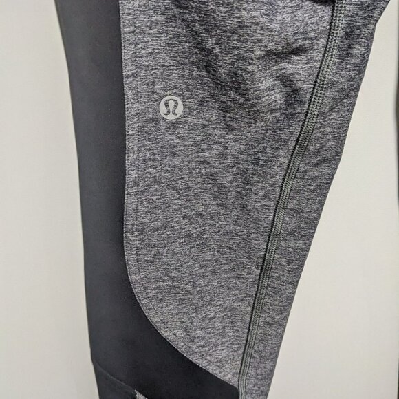Lululemon | Box It Out Tights in Heathered Black / Black - Picture 10 of 11